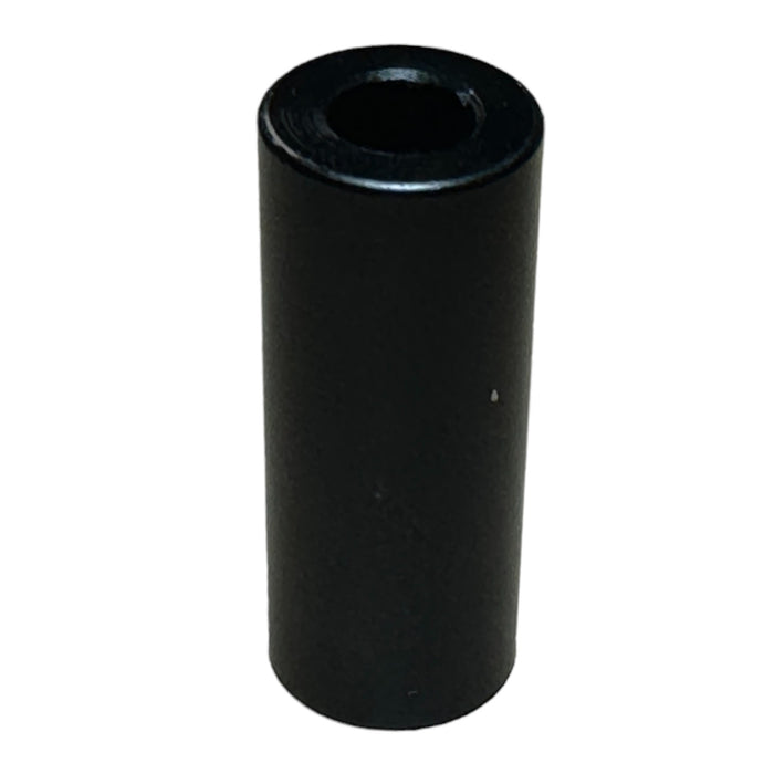 Black Aluminum Spacer 1/2" OD X 1/4" ID - Metal Spacers Online