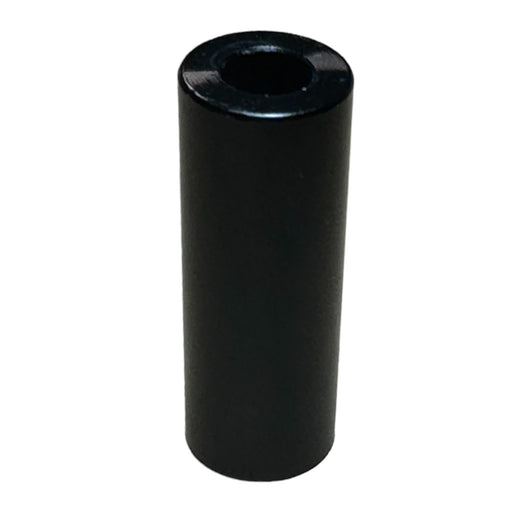 Black Aluminum Spacer 1/2" OD X 1/4" ID - Metal Spacers Online