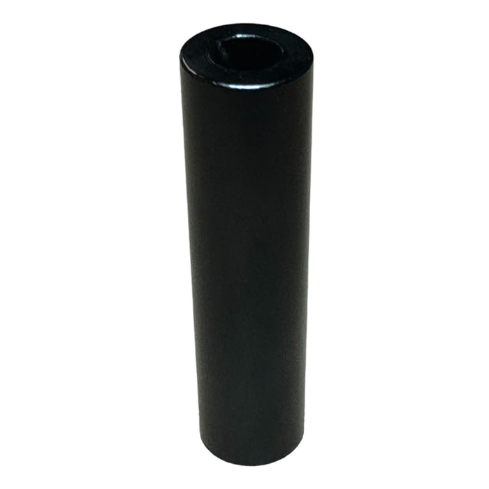 Black Aluminum Spacer 1/2" OD X 1/4" ID - Metal Spacers Online