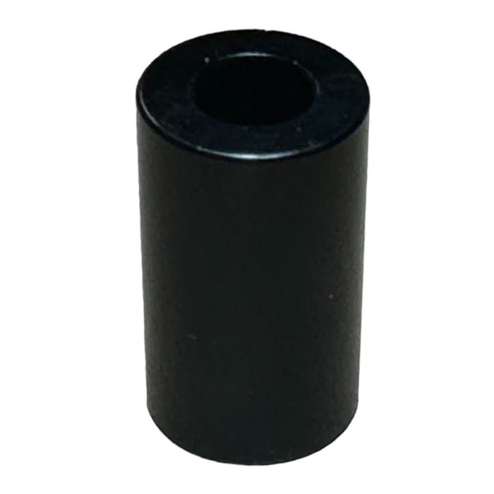 Black Aluminum Spacer 1/2" OD X 1/4" ID - Metal Spacers Online