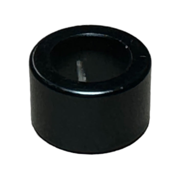 Black Aluminum Spacer 1/2" OD X 5/16" ID - Metal Spacers Online