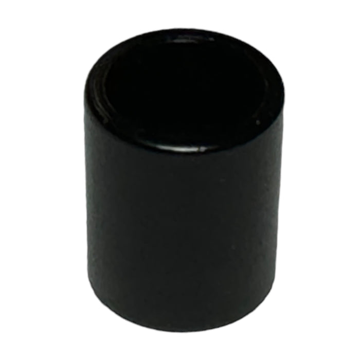 Black Aluminum Spacer 1/2" OD X 3/8" ID - Metal Spacers Online