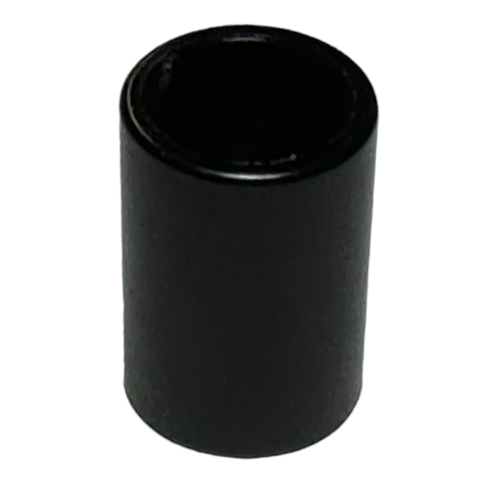 Black Aluminum Spacer 1/2" OD X 3/8" ID - Metal Spacers Online