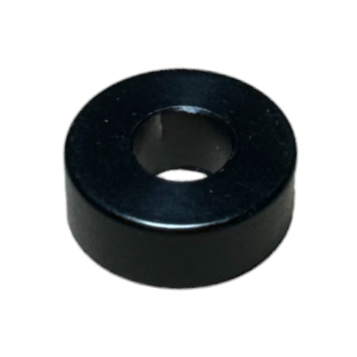 Black Aluminum Spacer 5/8" OD X 1/4" ID - Metal Spacers Online