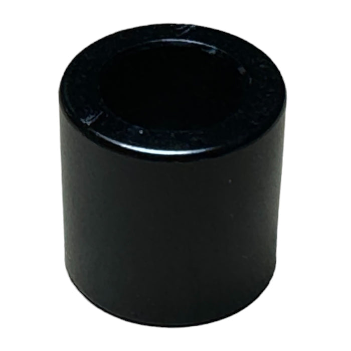 Black Aluminum Spacer 5/8" OD X 3/8" ID - Metal Spacers Online