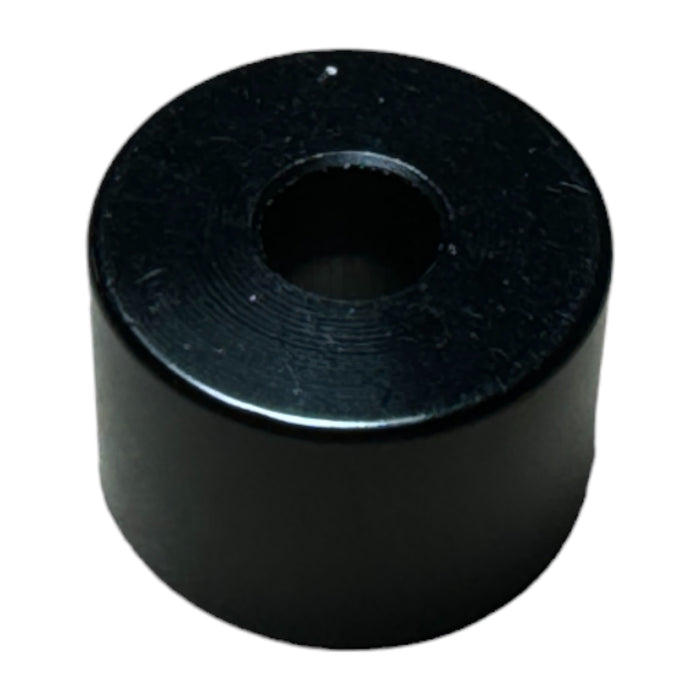 Black Aluminum Spacer 3/4" OD X 1/4" ID - Metal Spacers Online