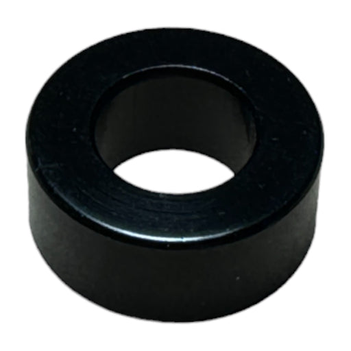 Black Aluminum Spacer 3/4" OD X 3/8" ID - Metal Spacers Online