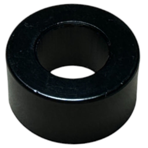 Black Aluminum Spacer 3/4" OD X 3/8" ID - Metal Spacers Online