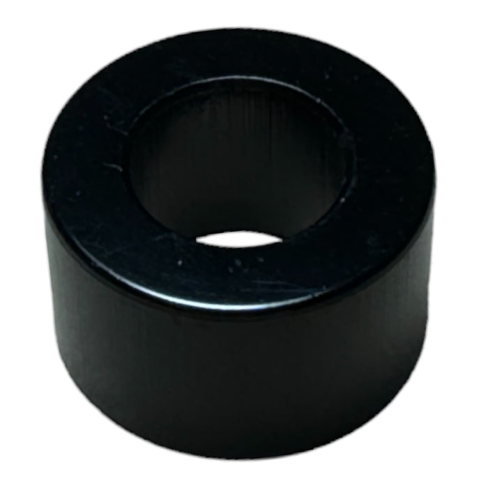 Black Aluminum Spacer 3/4" OD X 3/8" ID - Metal Spacers Online