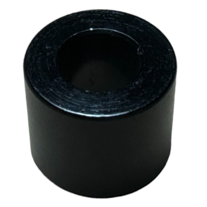 Black Aluminum Spacer 3/4" OD X 3/8" ID - Metal Spacers Online