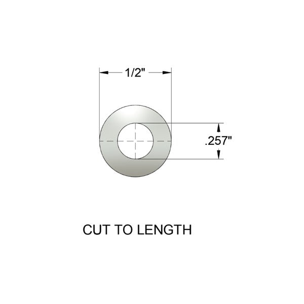 Cut To Length Aluminum Spacers
