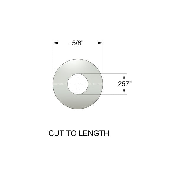 Cut To Length Aluminum Spacers