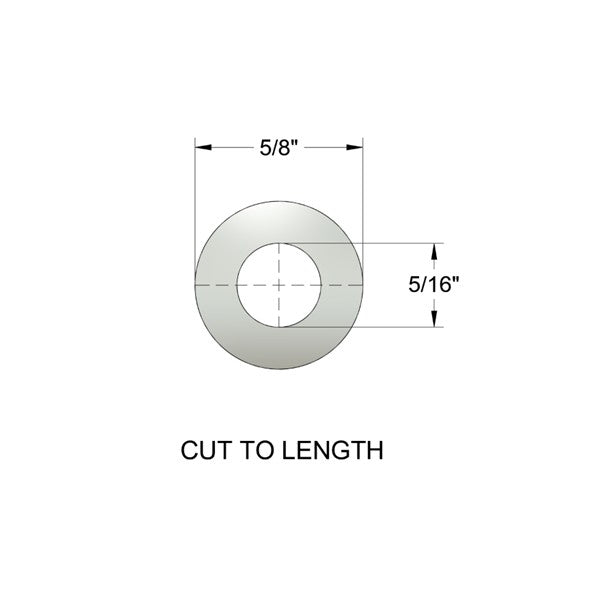Cut To Length Aluminum Spacers