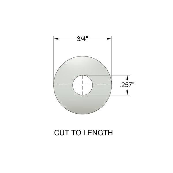 Cut To Length Aluminum Spacers
