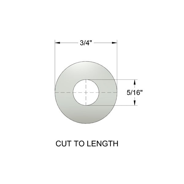 Cut To Length Aluminum Spacers