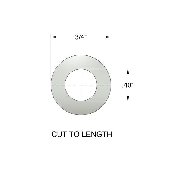 Cut To Length Aluminum Spacers