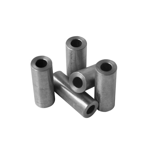 Mild Steel Spacer 1/2" OD X 1/4" ID - Metal Spacers Online