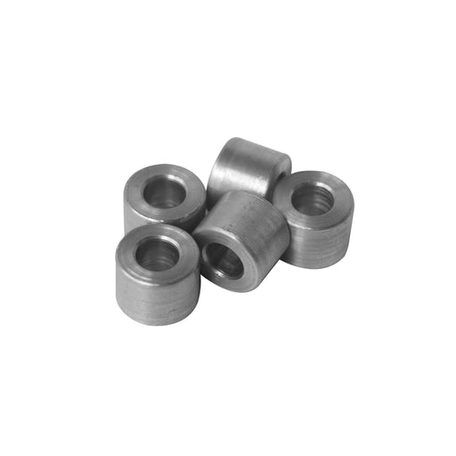 Mild Steel Spacer 1/2" OD X 1/4" ID - Metal Spacers Online