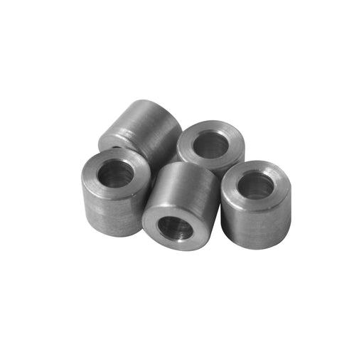 Mild Steel Spacer 1/2" OD X 1/4" ID - Metal Spacers Online