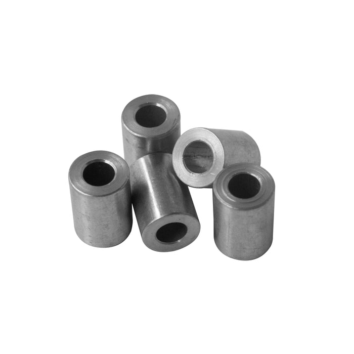 Mild Steel Spacer 1/2" OD X 1/4" ID - Metal Spacers Online