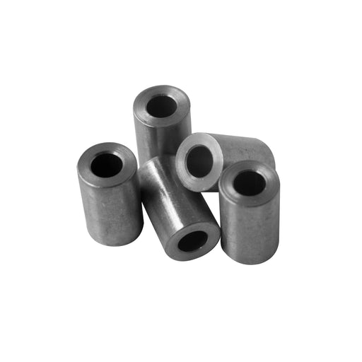 Mild Steel Spacer 1/2" OD X 1/4" ID - Metal Spacers Online