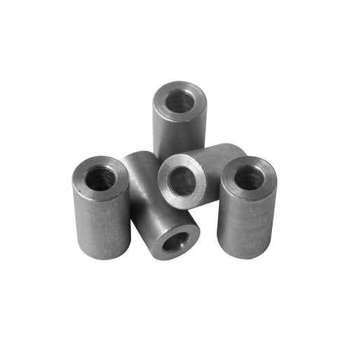 Mild Steel Spacer 1/2" OD X 1/4" ID - Metal Spacers Online