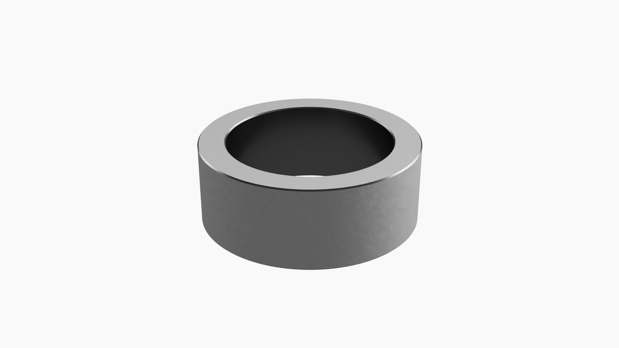 Mild Steel Spacer 1/2" OD X 3/8" ID