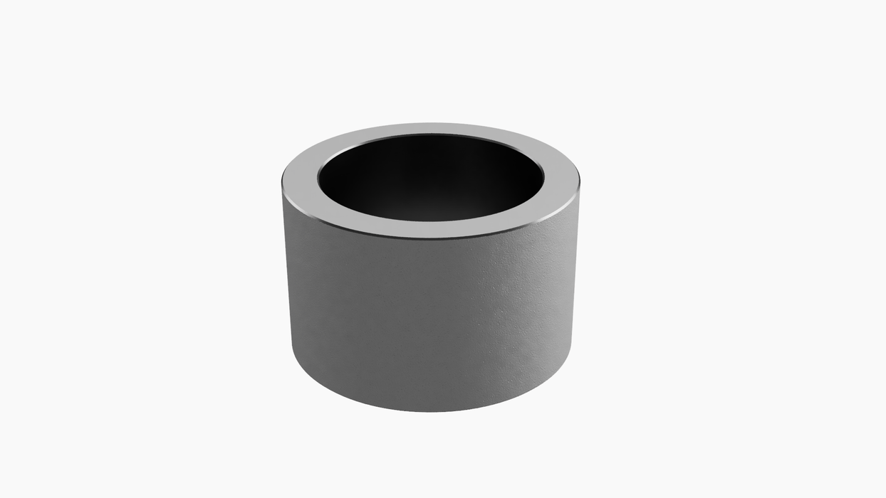 Mild Steel Spacer 1/2" OD X 3/8" ID