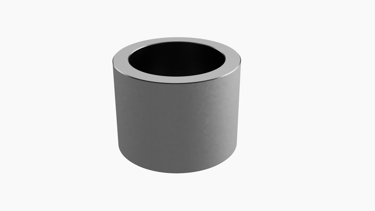 Mild Steel Spacer 1/2" OD X 3/8" ID