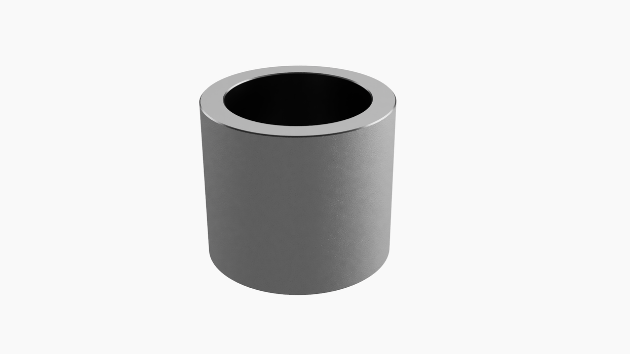 Mild Steel Spacer 1/2" OD X 3/8" ID