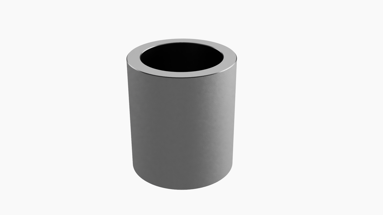 Mild Steel Spacer 1/2" OD X 3/8" ID