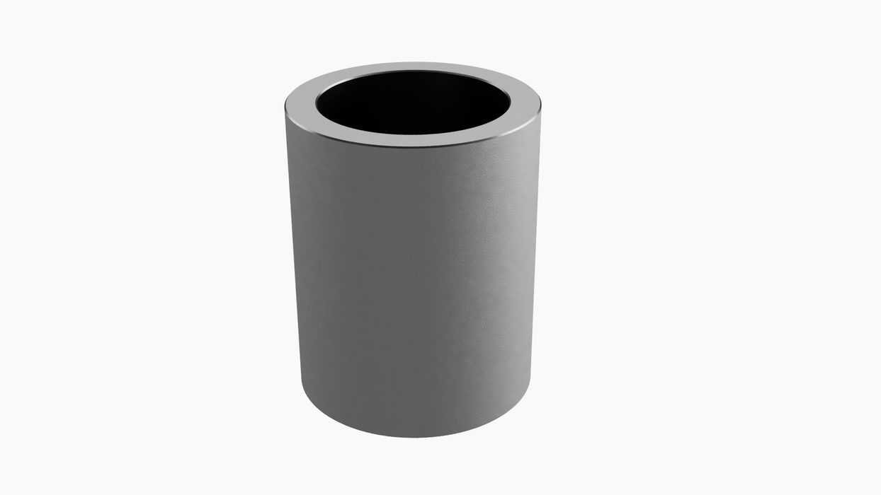 Mild Steel Spacer 1/2" OD X 3/8" ID