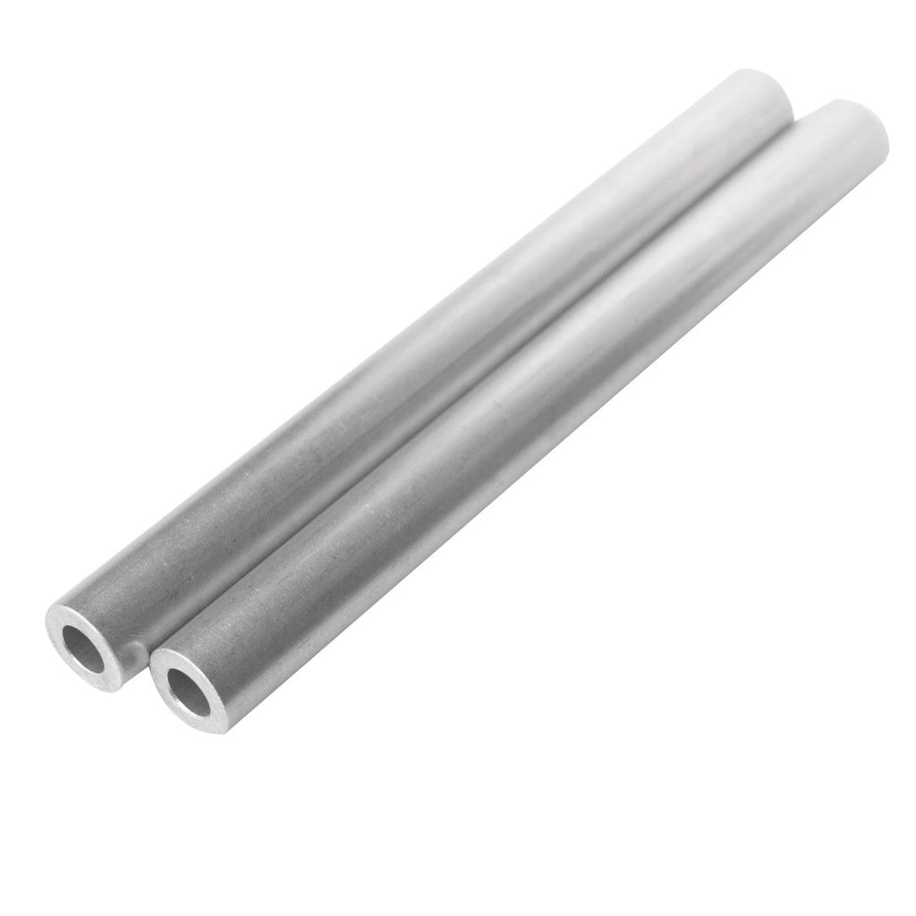 Long Aluminum Spacer 1 OD X 1/2 ID x 8 Long — Metal Spacers Online