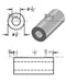 Aluminum Spacer 5/8" OD X 5/16" ID - Metal Spacers Online