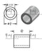 Metal Spacers Online, aluminum spacer, alumina spacer, steel spacer, stainless steel spacers, stainless spacers, aluminum standoff, aluminum standoff spacers, aluminum standoff spacers, stainless steel standoffs